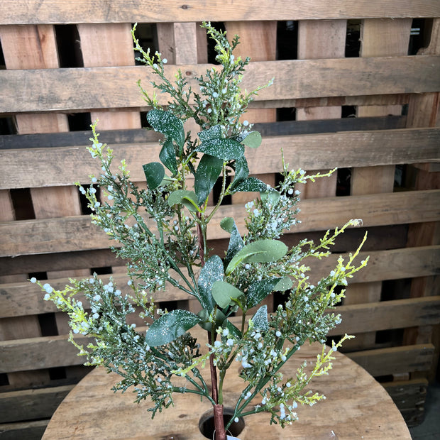 28"  Berry Cedar spray - 68522