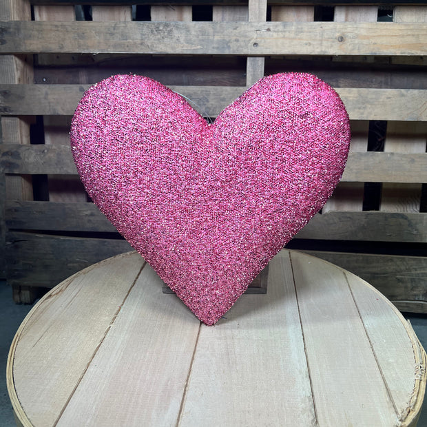 13” pink foam  heart  - 9738323M