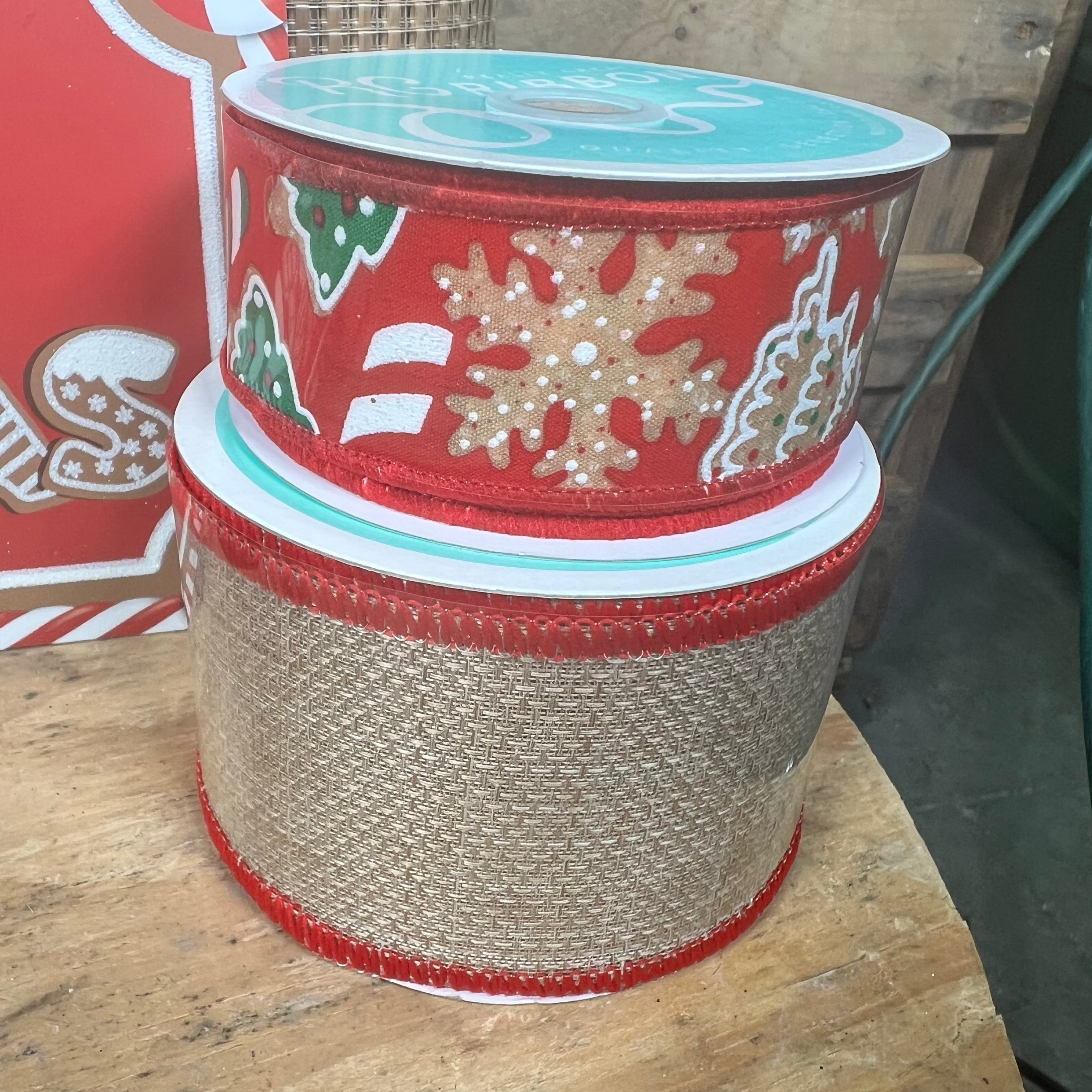 Gingerbread wreath kit - DIY kit - Xmaskit2