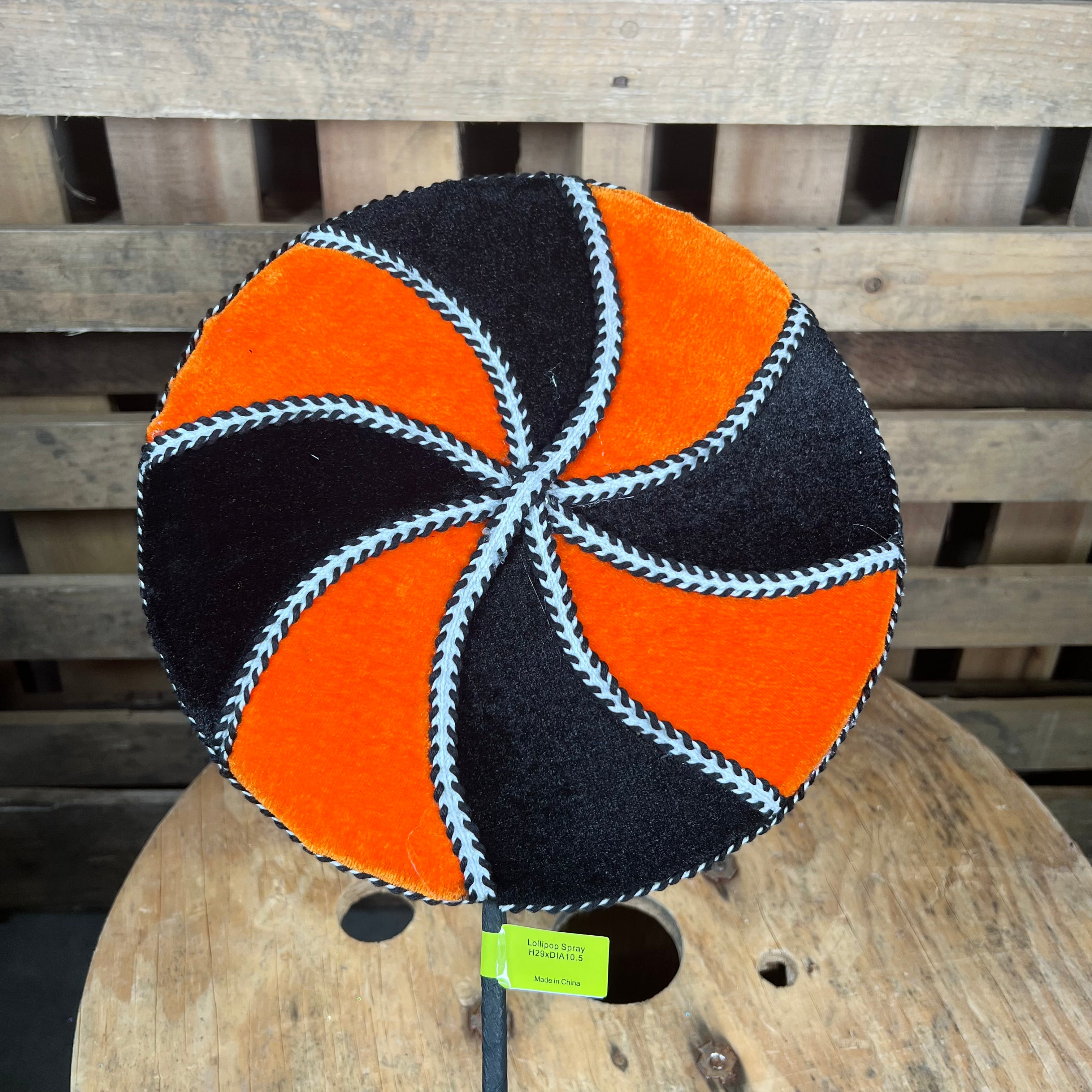 10.5in Orange  lollipop - 57244ORBK