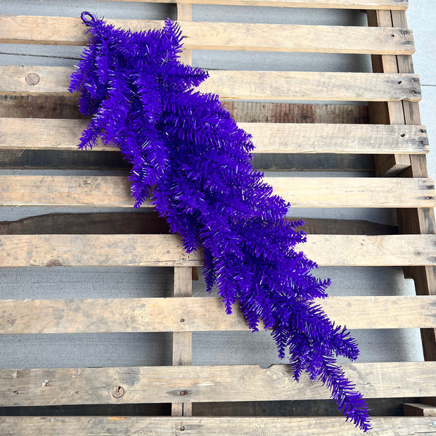 36"H purple tear drop swag base - K163207