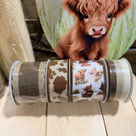 Highland cow  wreath kit - DIY wreath kit - COWKIT2