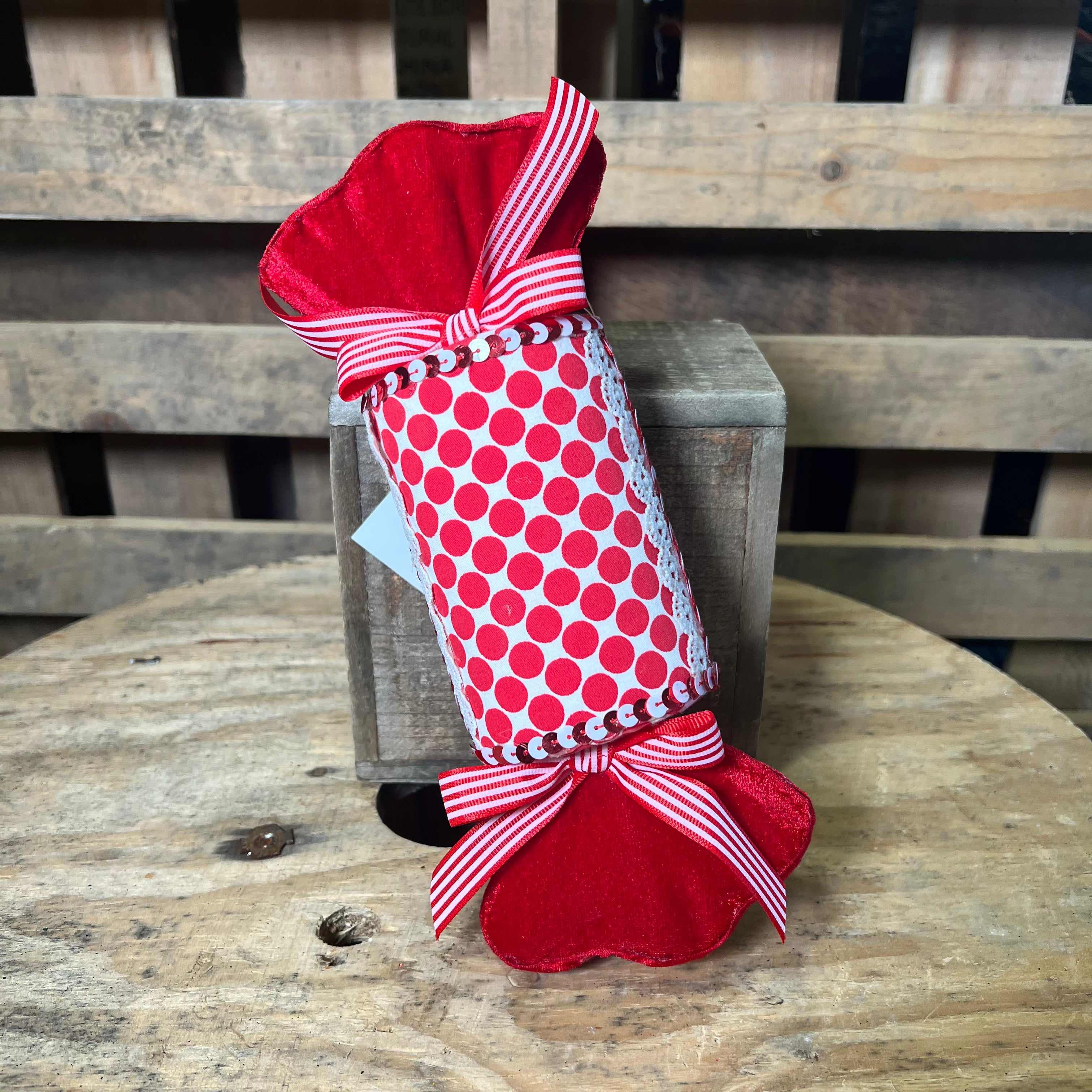 10”H  peppermint candy - 705038