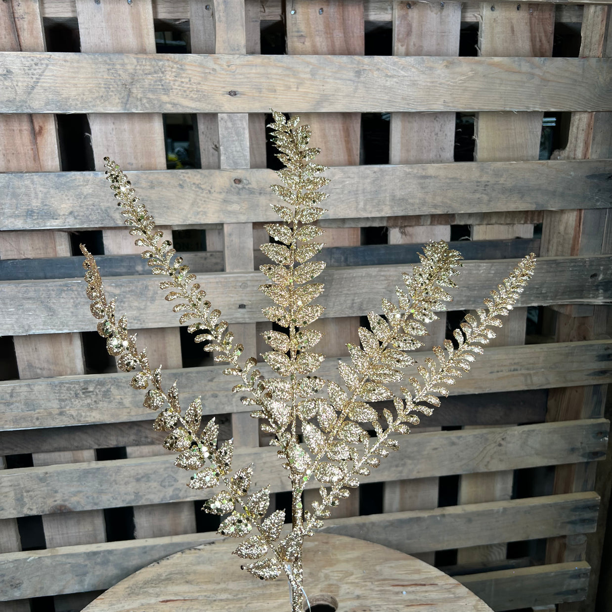26" Gold fern spray - 60261