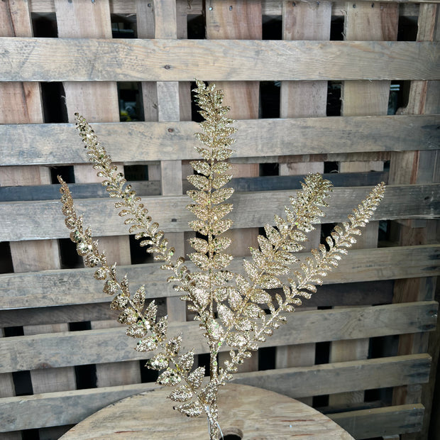 26" Gold fern spray - 60261