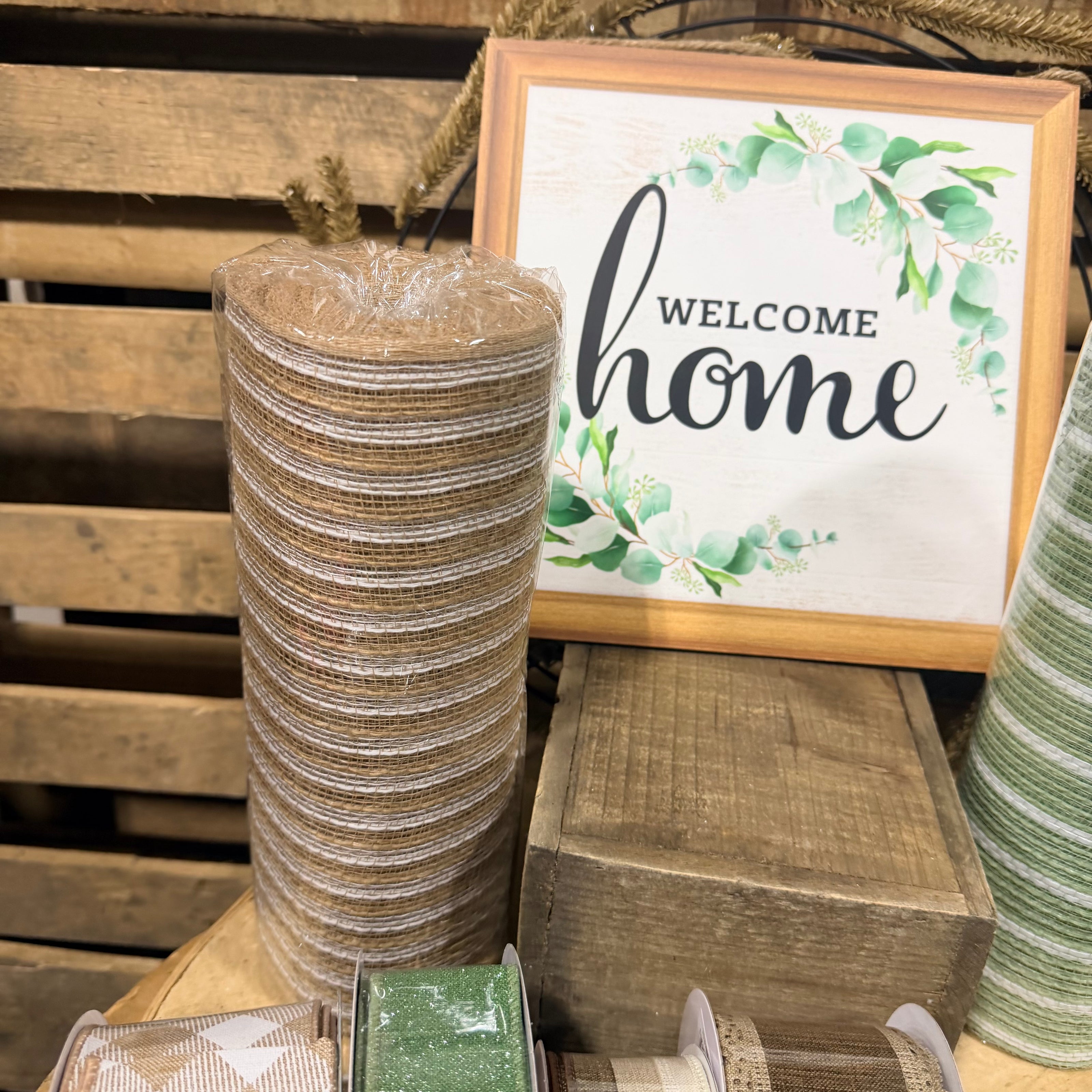 Welcome Home wreath kit - DIY wreath kit - Homekit1