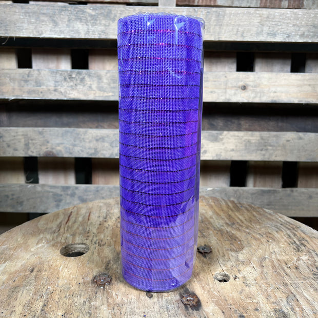 10" x 10Y purple foil fine weave mesh - RY500123