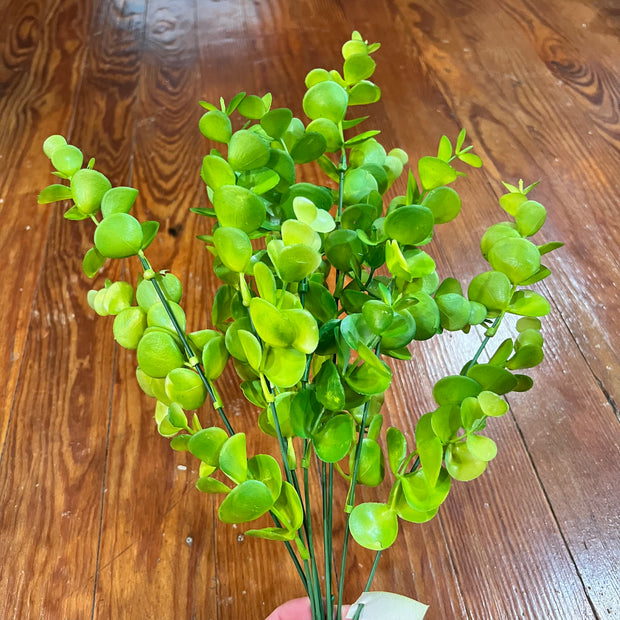 16 inch lime green boxwood greenery - 57791