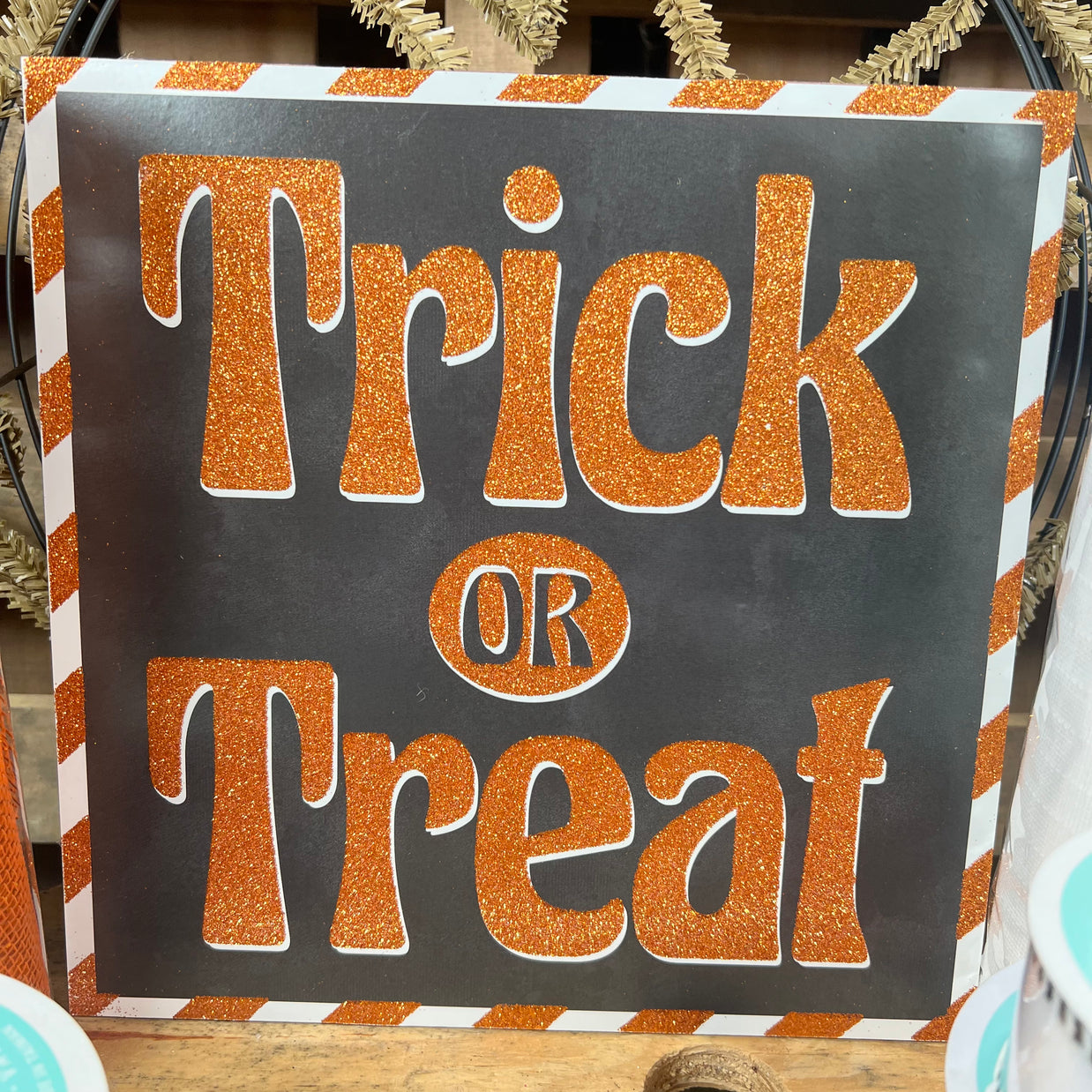 Halloween wreath kit - DIY kit - TOTHALL3