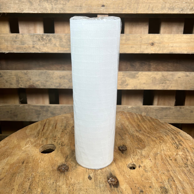 10" x 10Y white foil fine weave mesh - RY5001R1