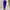 36"H purple tear drop swag base - K163207