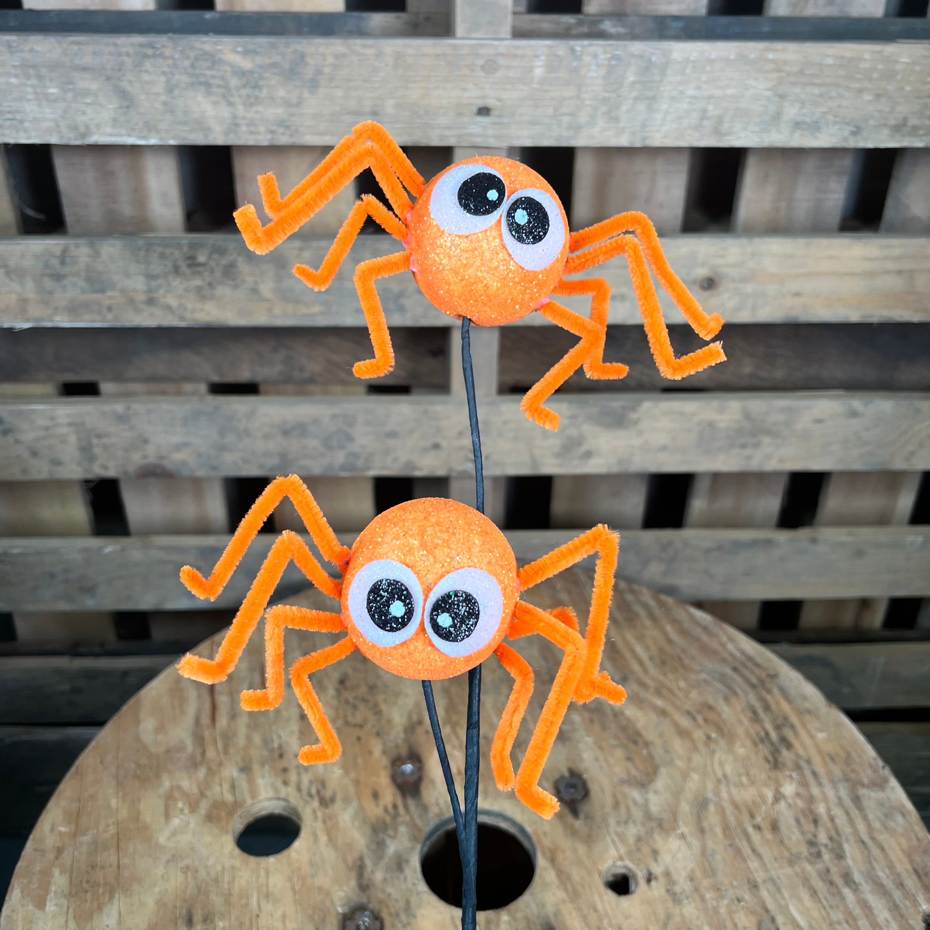 Spider Pick 21in orange spider pick- 57062OR – MB Crafts
