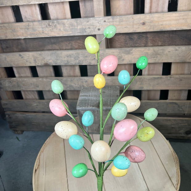 24" Pastel Easter Egg Spray - FPQA230330