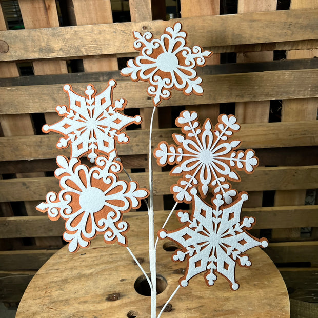 29” gingerbread cookie spray - XS1157