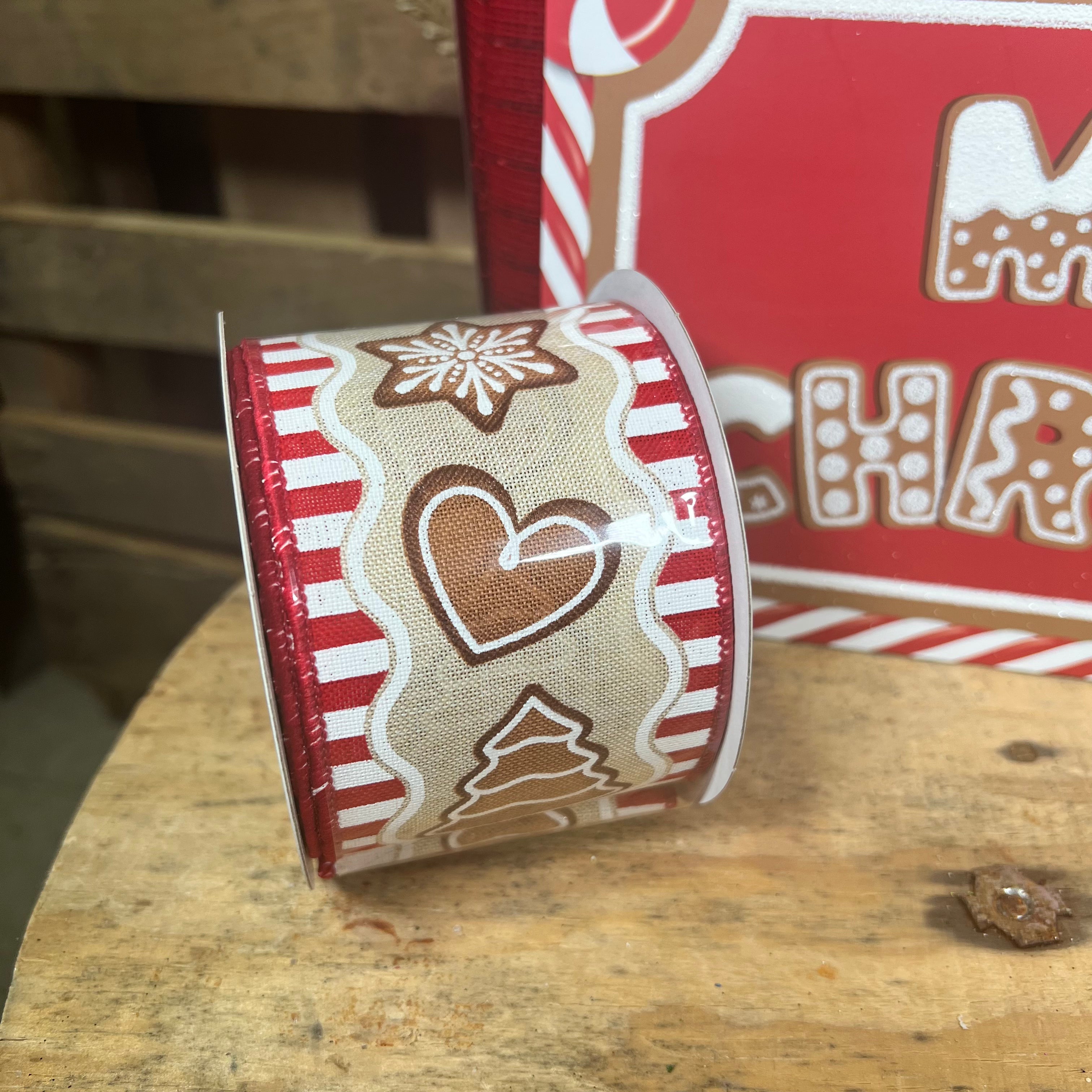 Gingerbread wreath kit - DIY kit - Xmaskit2