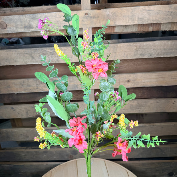 27"  Spring floral Bush  - FH8225E2