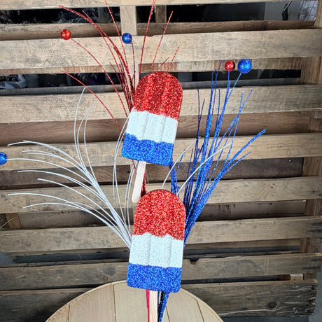 28" Patriotic popsicle Spray - 74152RWB