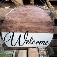 Everyday Welcome wreath kit - DIY wreath kit - EVDYKIT2