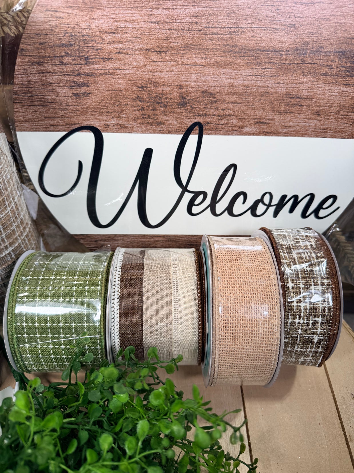 Everyday Welcome wreath kit - DIY wreath kit - EVDYKIT2