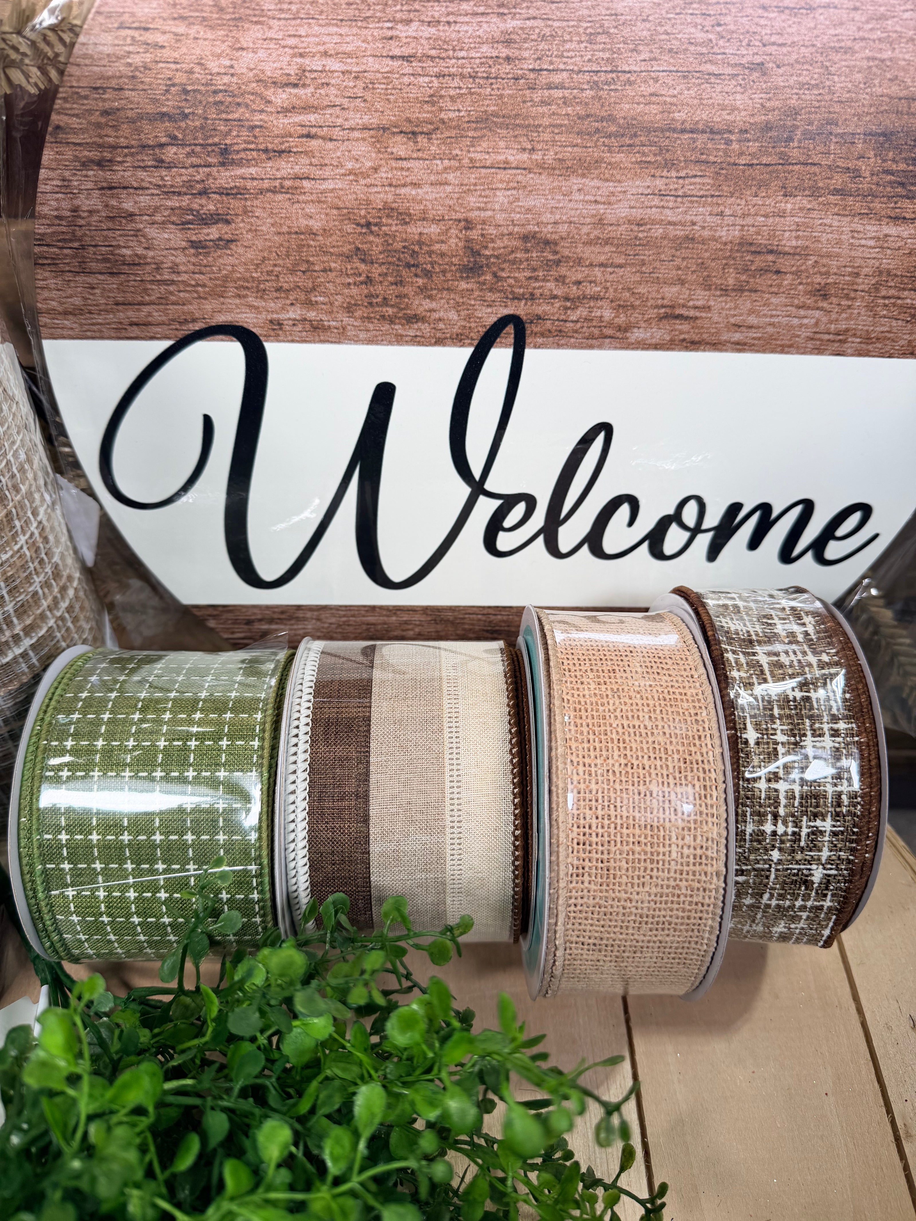 Everyday Welcome wreath kit - DIY wreath kit - EVDYKIT2