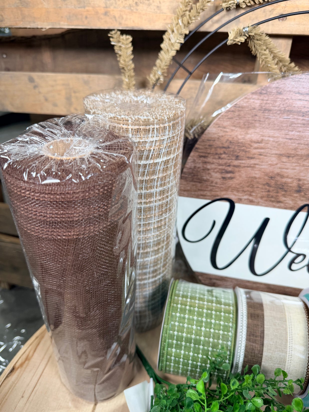 Everyday Welcome wreath kit - DIY wreath kit - EVDYKIT2