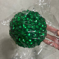 5” green ornament- decorn2746em
