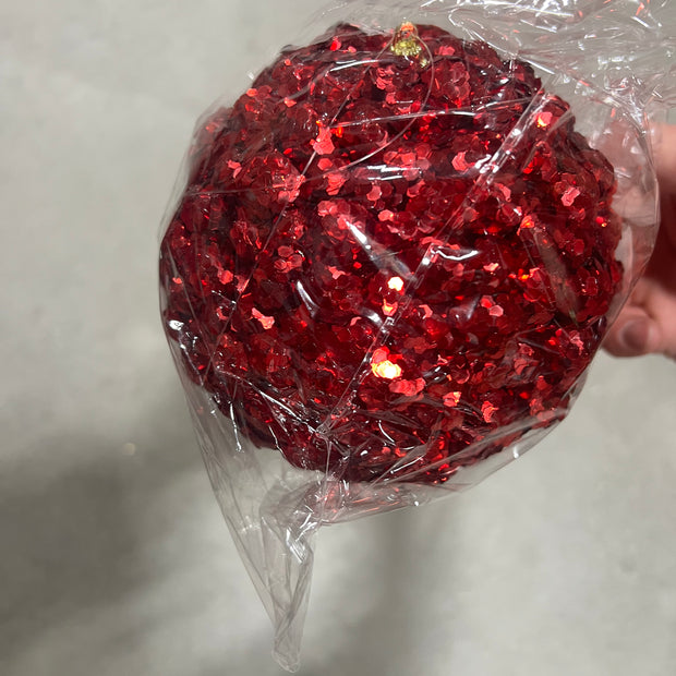 5” red ornament- decorn2746rd