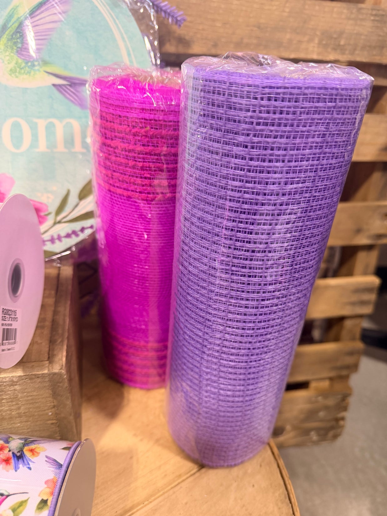 Welcome humming bird wreath kit - DIY wreath kit - humbirdkit