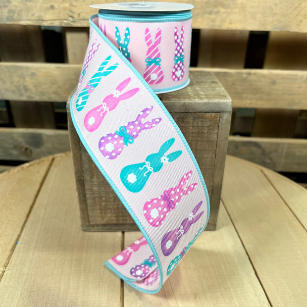 2.5" x 10Y bunny Wired Ribbon - RGF155015