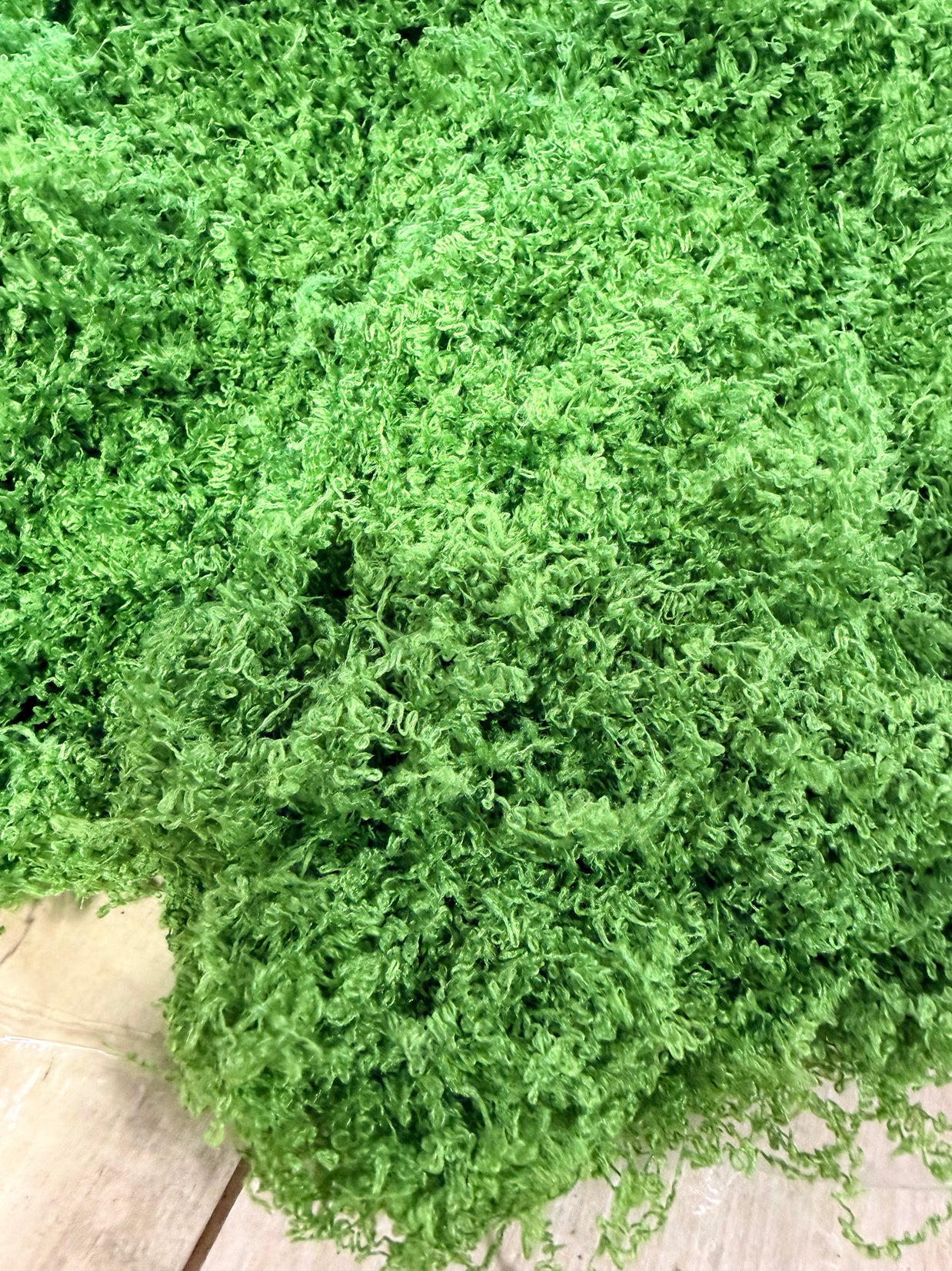 500G  Green fabric moss bag - MD175630