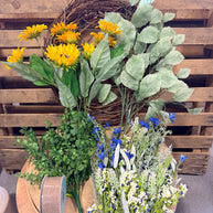 Grapevine wreath kit - DIY kit - Grakit1