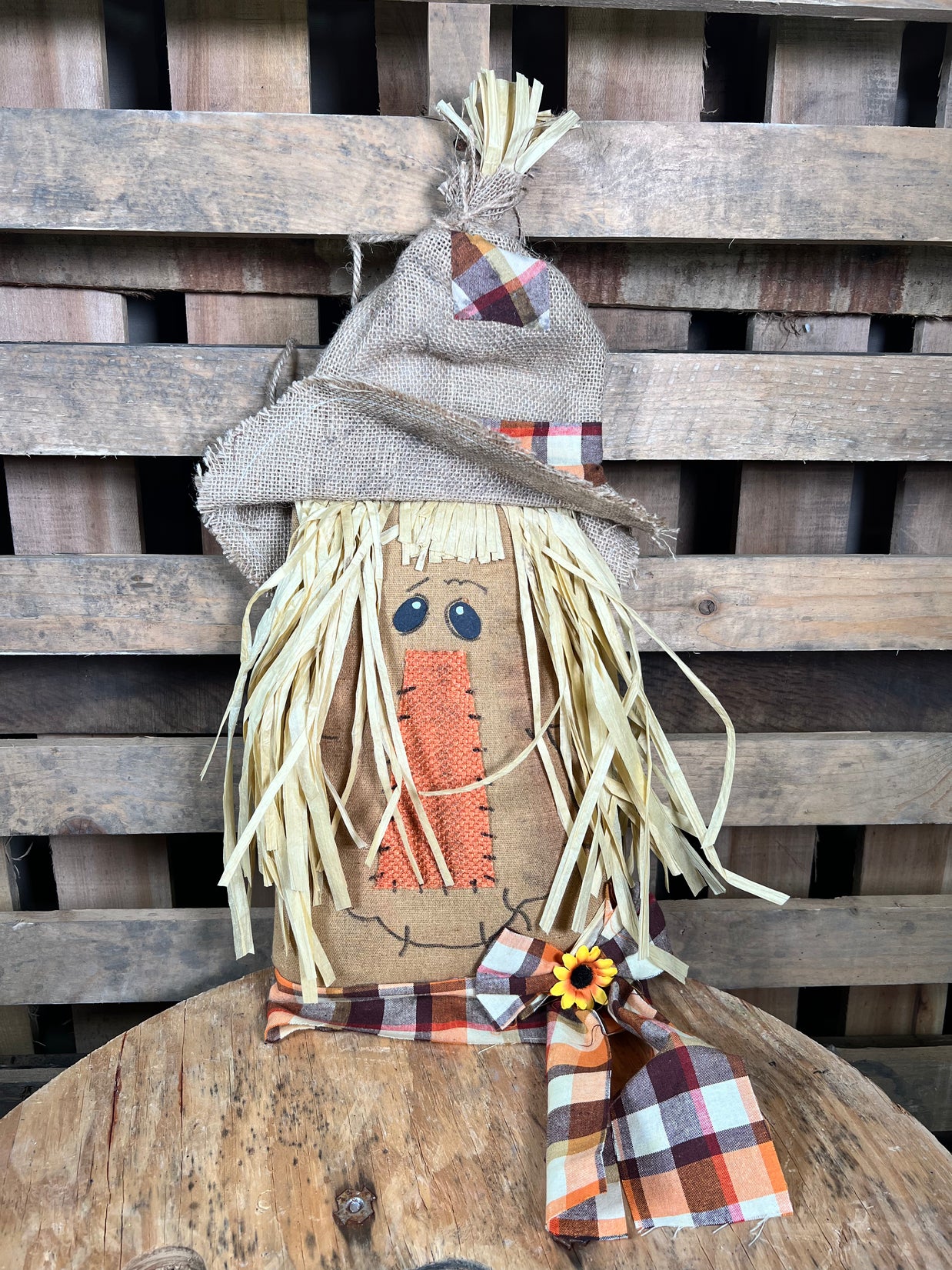 20in scarecrow wreath attachment - 9744463