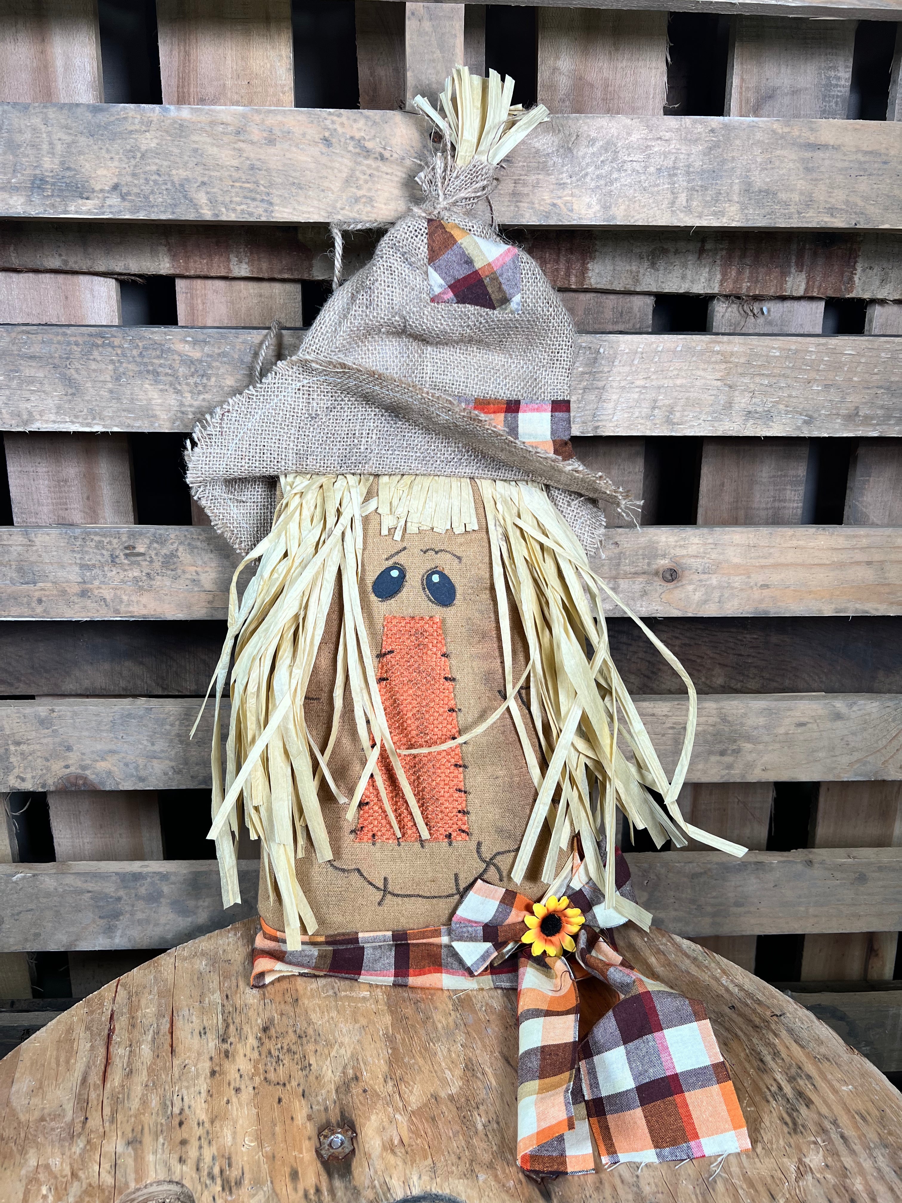 20in scarecrow wreath attachment - 9744463