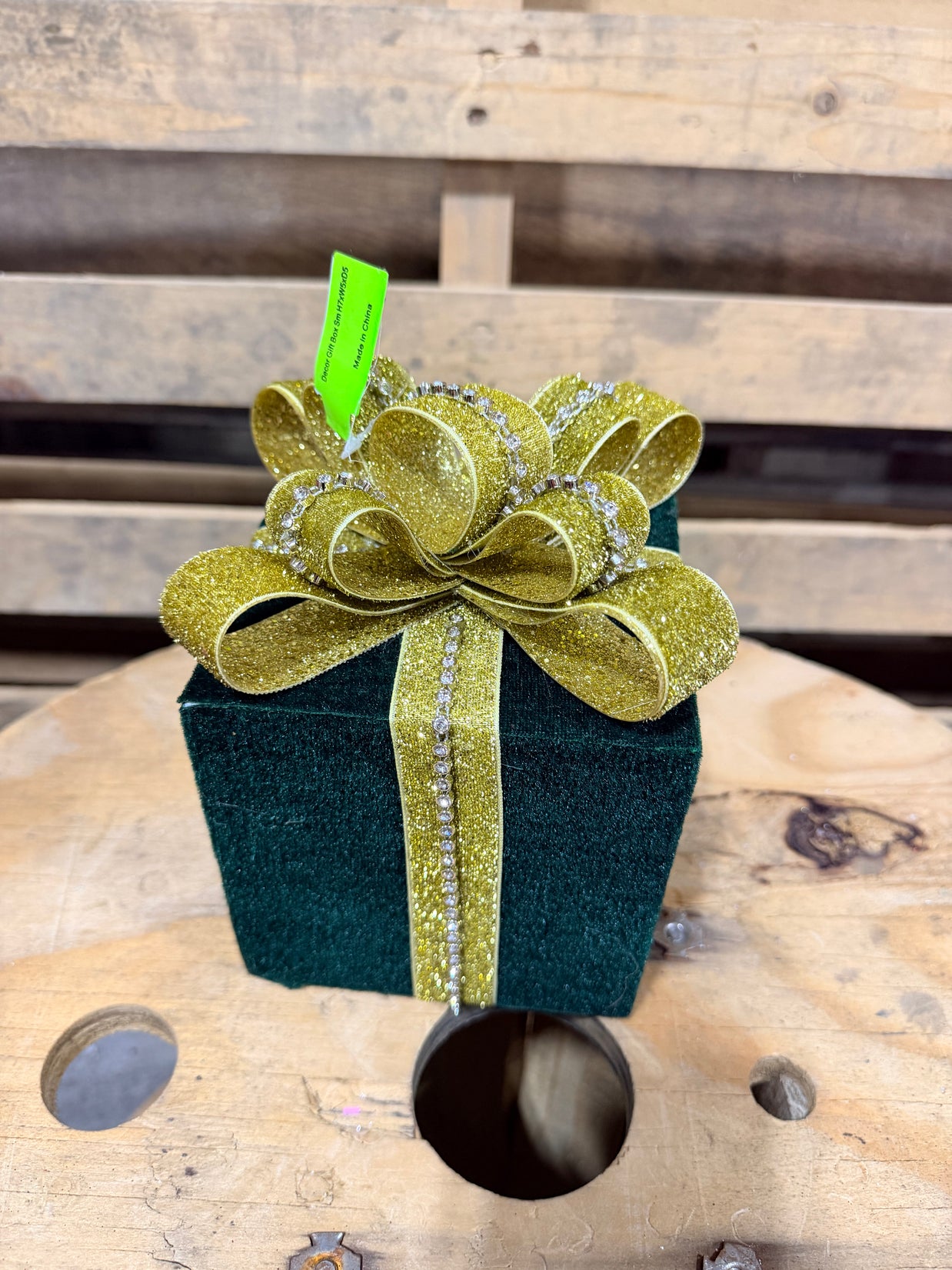 7" Decor Gift Box Sm - 86858GN