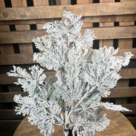 28”H Flocked Cedar spray  - 86016SNOW