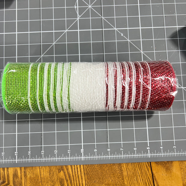 10" x 10Y ombré stripe mesh - RY861093