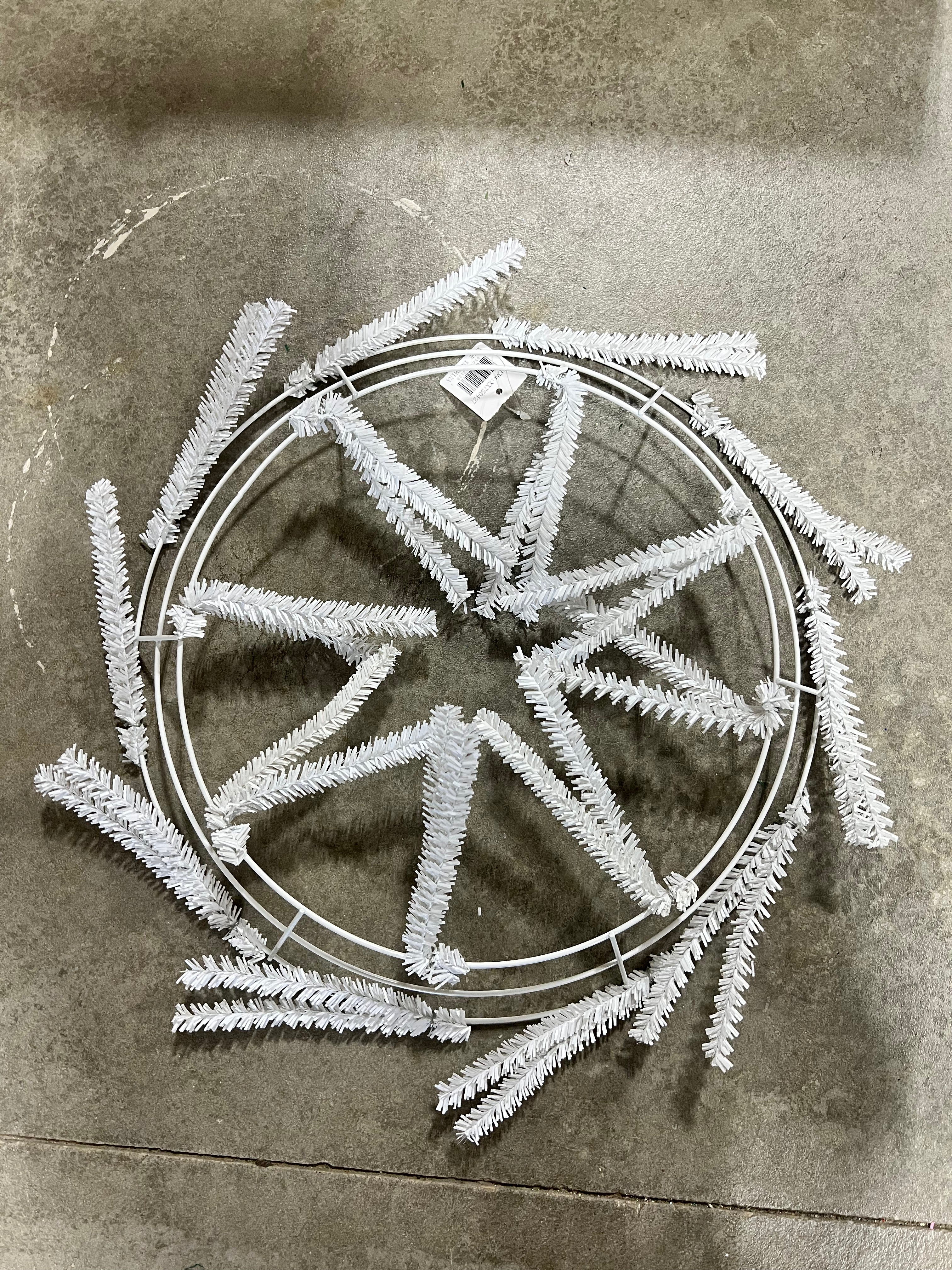 15” white pencil work form  - xx750427
