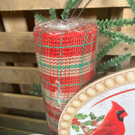 Cardinal wreath kit - DIY kit - Xmaskit1
