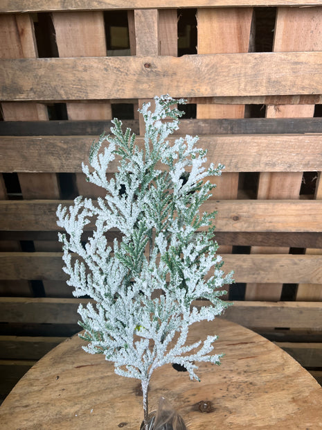 21” Snow Cedar Spray - 82276SNOW