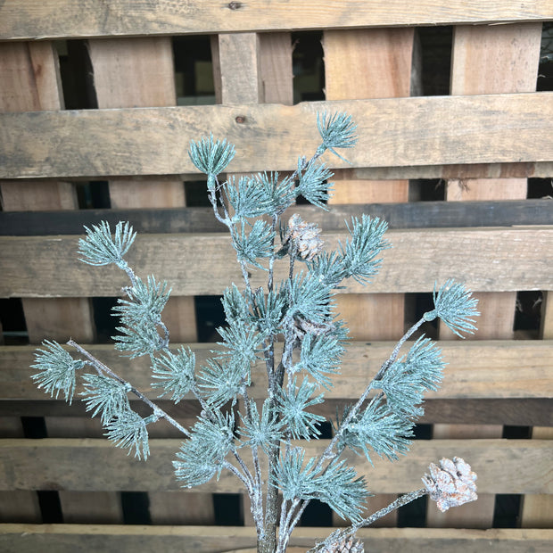 18” Frosted Pine Pick - 85312SP18
