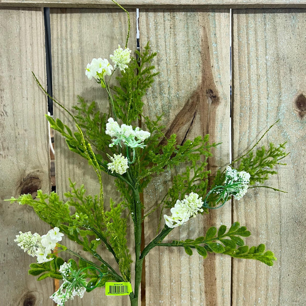 24" Sedum Filler Spray, wreath embellishment, spring floral, 63767CM - MBcraftssupplyco
