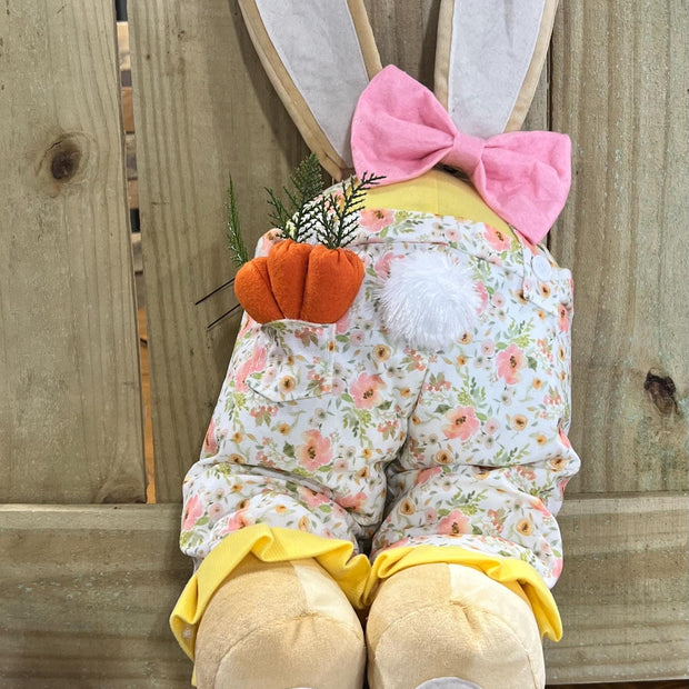 27" Blue bunny butt wreath attachment, wreath embellishment, Easter decor, Easter bunny, HE7336 - MBcraftssupplyco