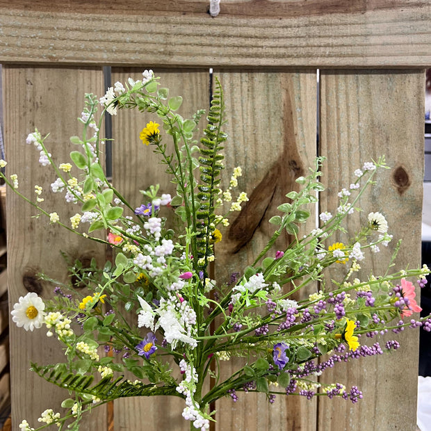 24" Petite Daisy Filler Bush, wreath embellishment, spring floral,63087BU24 - MBcraftssupplyco