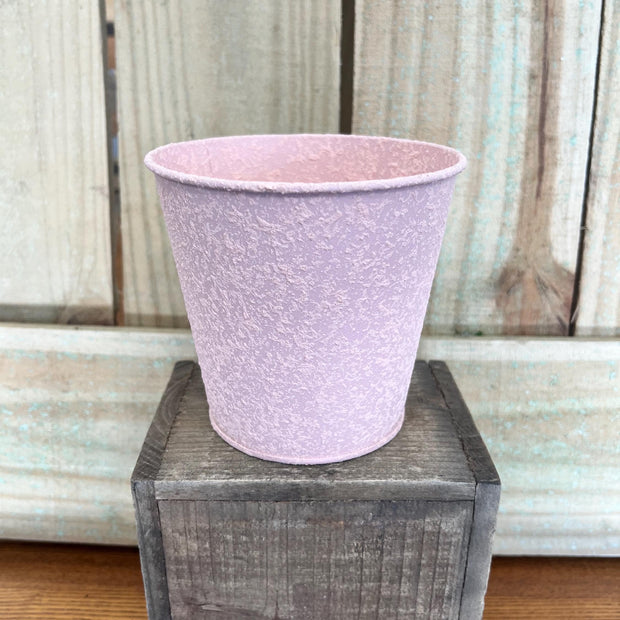 Pink planter , floral arrangement container, Easter decor, plant pot - MBcraftssupplyco