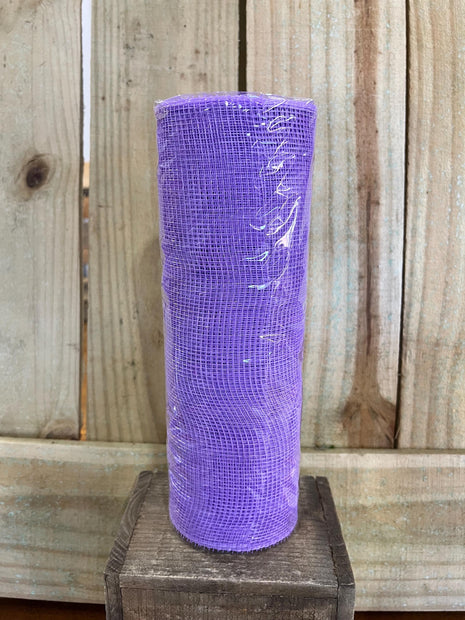 10" x 10Y lavender mesh , wreath making supplies, Easter design materials, RE130213 - MBcraftssupplyco