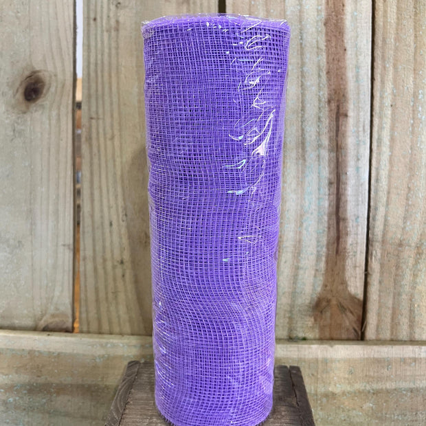 10" x 10Y lavender mesh , wreath making supplies, Easter design materials, RE130213 - MBcraftssupplyco