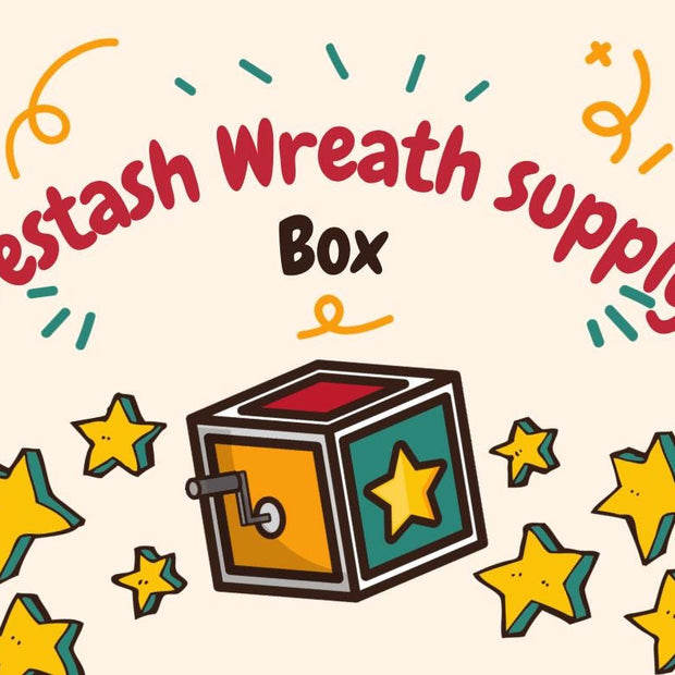Wreath supply box, Max’s stash box - MBcraftssupplyco